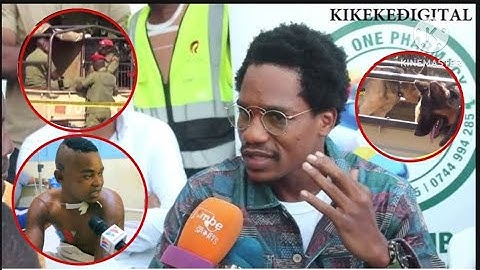 HASSAN MWAKINYO AFUNGUKA KWA UCHUNGU BAADA YA KUTOKA POLISI/WATU WA MTAANI HAWANITAKI/MWIZI KWELI