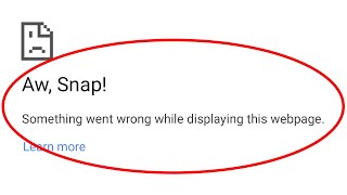 How To Fix Aw Snap Error || Something Went Wrong While Displaying This Webpage Google Chrome 2020 screenshot 5