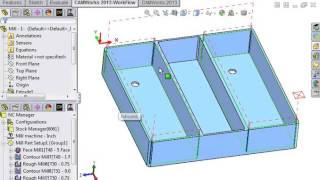 02 CAMWorks 2 5 Axis Milling   21 Contour Operations