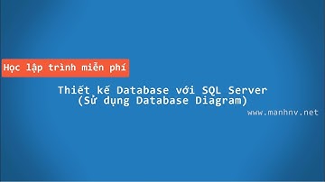 Thiết kế Database với Database Diagrams SQL Server