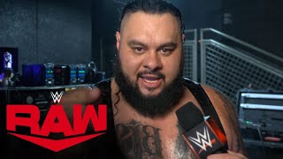 Bronson Reed Is Not Playing Around Raw Exclusive, Aug. 5, 2024
