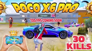 Poco x6 pro🔥 rush gameplay 30 Kills 120 fps coming soon 🔥