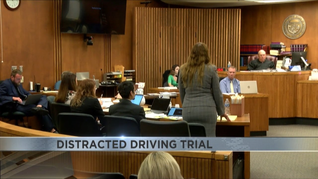 Trial of woman accused of causing deadly accident while texting and ...