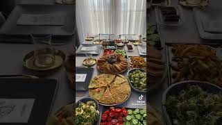 turkey 🇹🇷 breakfast table 😋  میز صبحانه ترکی