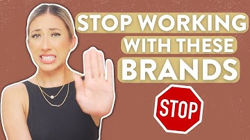 RED FLAGS TO LOOK OUT FOR WHEN WORKING WITH BRANDS | Mistakes I