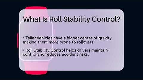 What Is Roll Stability Control? - Talking Tech Trends