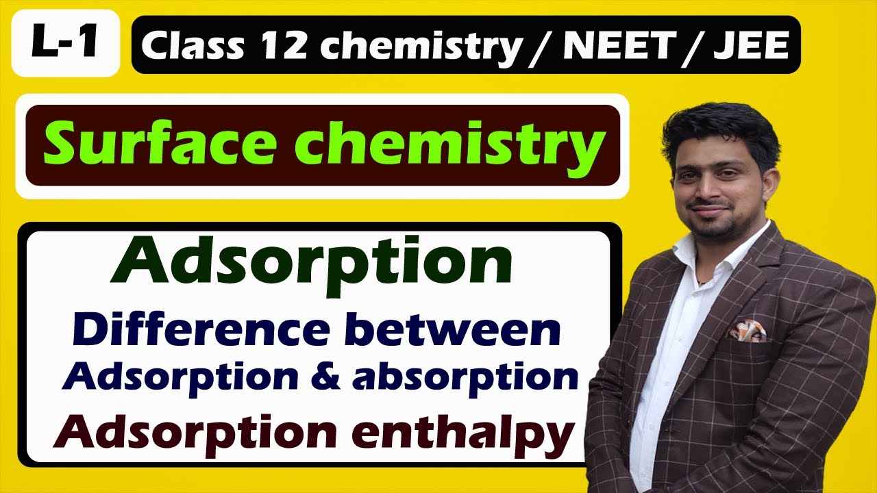 difference between adsorption and absorption class 12 surface chemistry