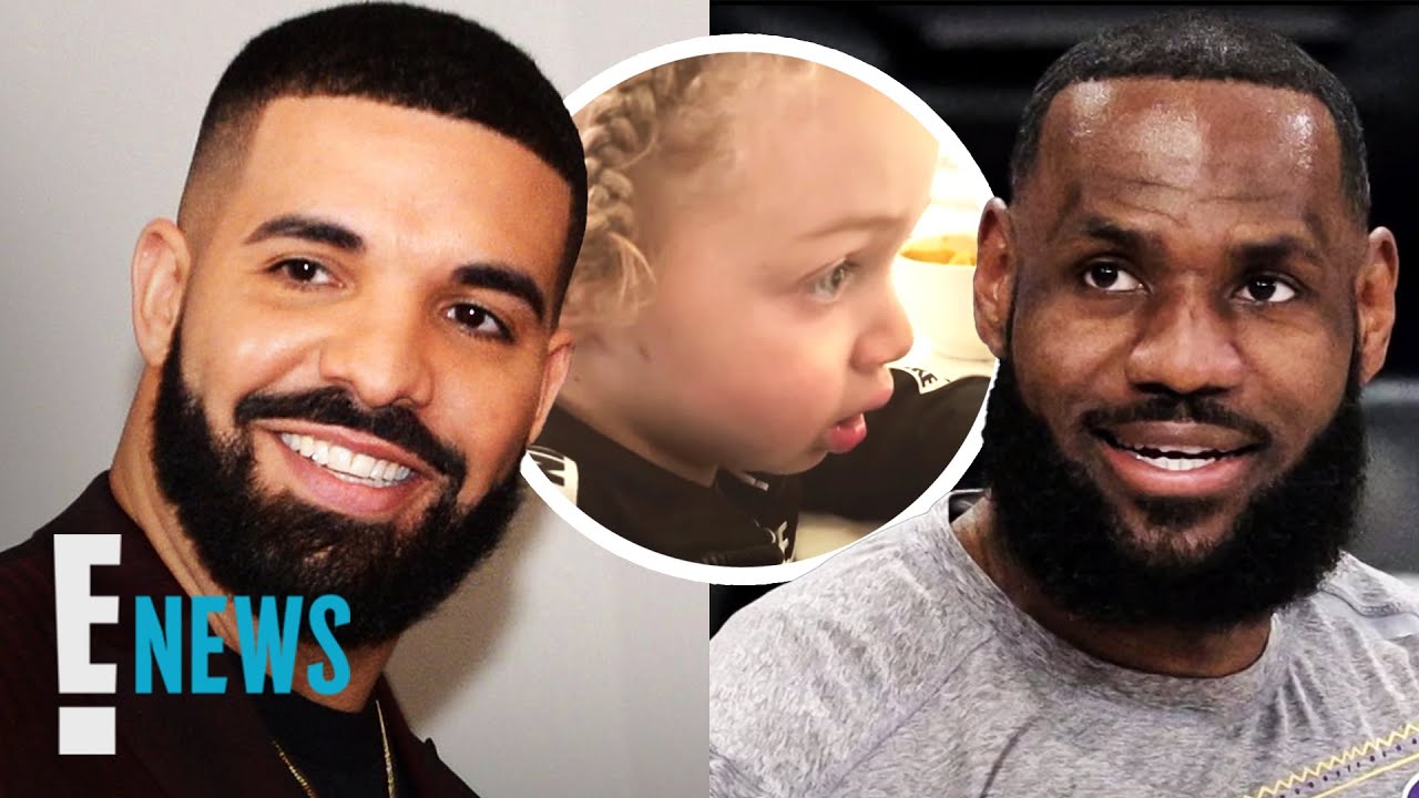 See Drake's Son's Cute Reaction to LeBron James Playing Ball News