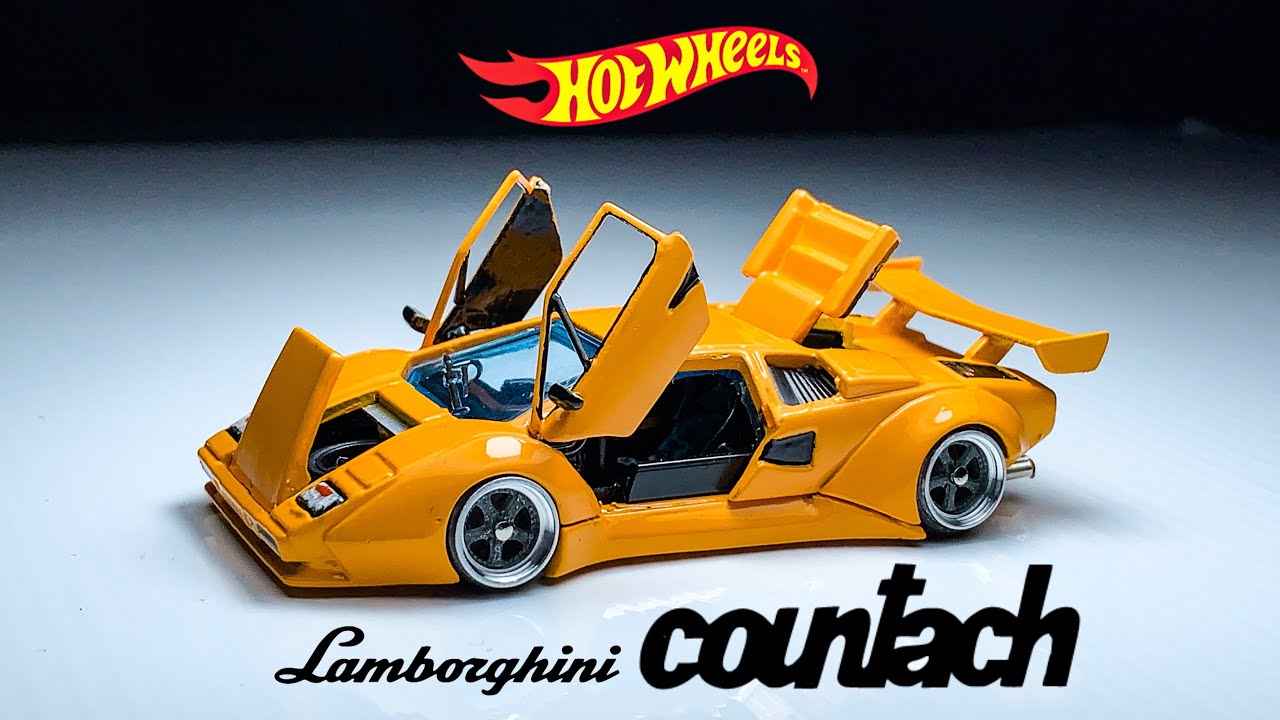 Lamborghini Countach Hot Wheels Custom