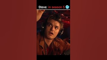 Steve Harrington in season 5🥶#stranger things 5 edit#eleven#steveharrington#the show stealer#editz