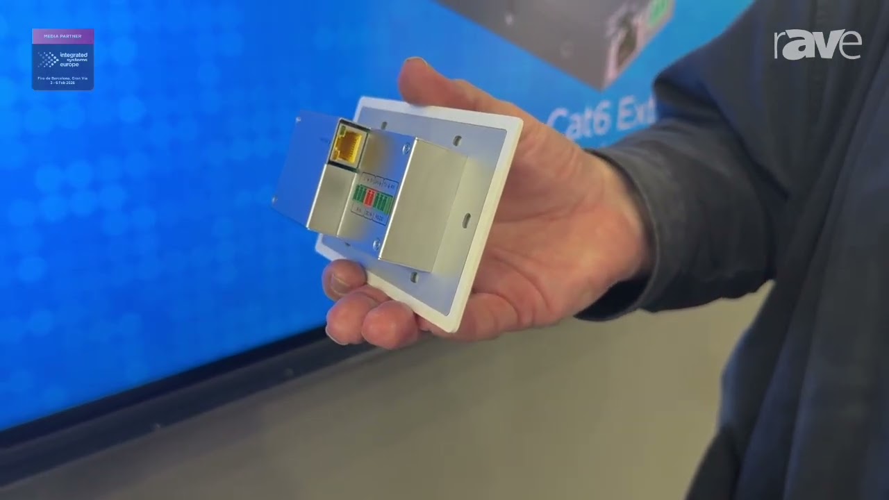 ISE 2026: SY Electronics Showcases Wall Plate HDBaseT Extender and Switcher