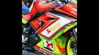 Video gambar-gambar sepeda motor ninja rr yang keren-keren banget