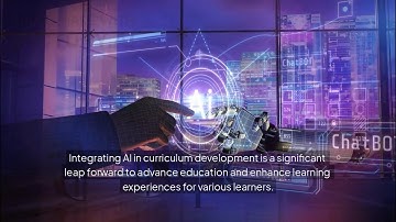 Integrating AI in Education and Curriculum Development