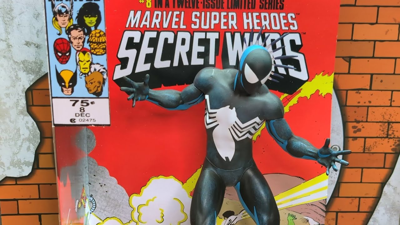 Mcfarlane - Secret Wars Spider-man statue review