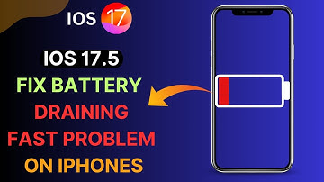 iOS 17.5 - How To Fix iPhone Battery Draining Fast | iPhone Battery Saving Tips |  #ios17 #iphone