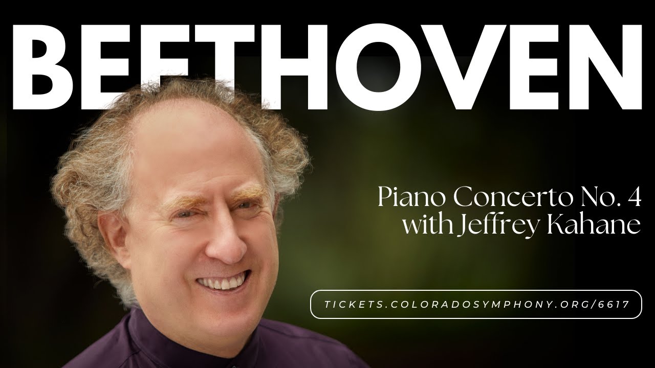 Watch Beethoven Piano Concerto No. 4 with Jeffrey Kahane on YouTube Watch Beethoven Piano Concerto No. 4 with Jeffrey Kahane on YouTube