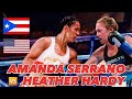AMANDA SERRANO VS HEATHER HARDY UNDISPUTED LIGHTWEIGHT CHAMPIONSHIP