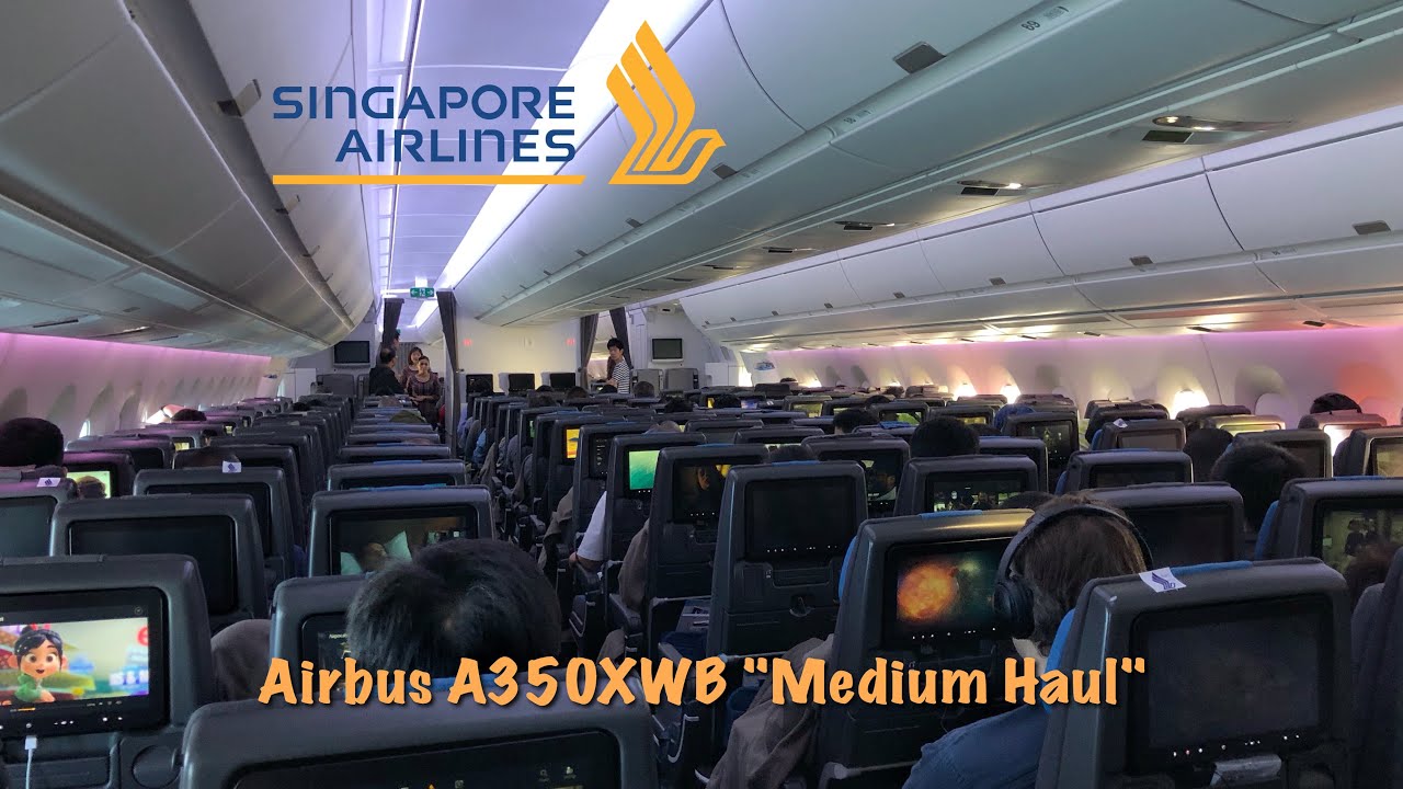 Singapore Airlines Airbus A350 Medium Haul Flight Experience Sq964 Singapore To Jakarta