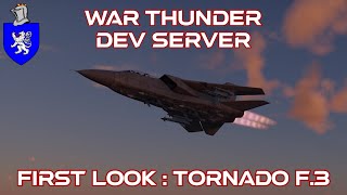 War Thunder Dev Server First Look : Tornado F.3