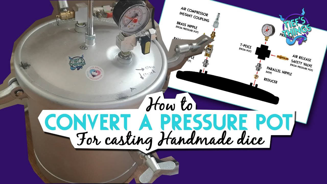 DIY Pressure Pot for Resin Casting from Harbor Freight Pressure Paint  Bucket 