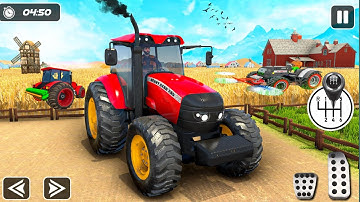 Indian Tractor Farming Simulator | Grand Farming Transport Walkthrough | Android Gameplay