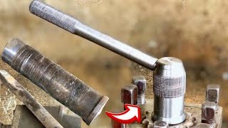 Quick Change Tool Post Made For Lathe | How To Make Tool Post Locking Handle