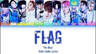 THE BOYZ (더보이즈) - FLAG (Color Coded Lyrics Rom | Ina )