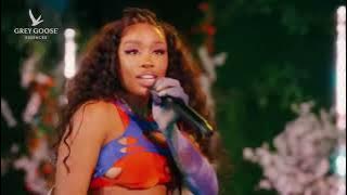 SZA - kiss me more (live in bloom)