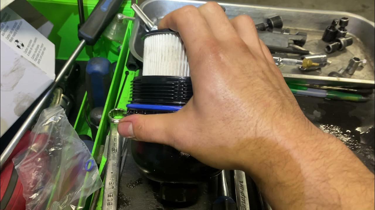 2020 Newest Model Chevy Duramax Fuel Filter Replacement YouTube