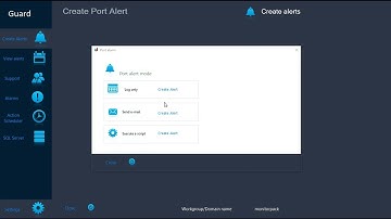 How to monitor a TCP port