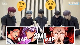 💥TXT React 2m1 Gojo vs Sukuna | Expansão de Domínio (Jujutsu Kaisen) | Santuário Malevolente | Kaito