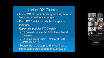 April 2024 Presentation DX Clusters