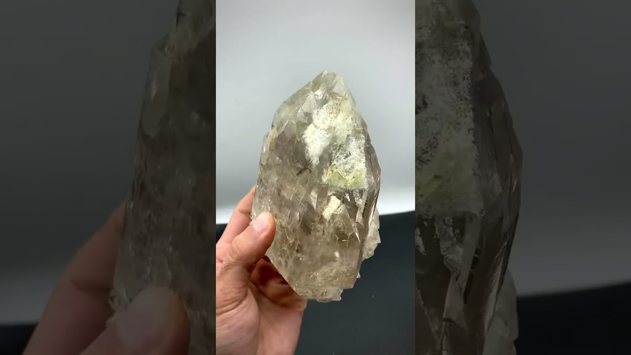Gwindel Smoky Quartz with Excellent Transparency from Pakistan #quartz #crystals #geology