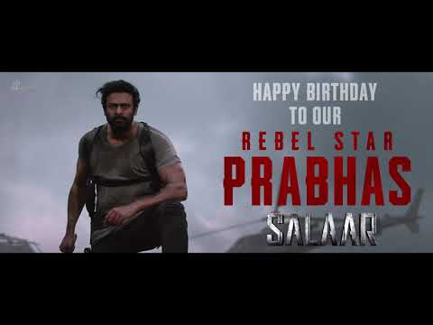 Happy Birthday Rebel Star Prabhas | Salaar | Hombale Films