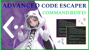ADVANCED CODE ESCAPER | BDFD TUTORIAL | CODE ESCAPER | Bot Designer