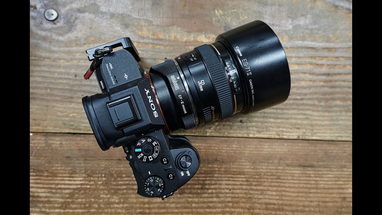 Canon EF 50mm f/1.4 レンズ アダプターセット MC-11 シグマ(Sigma) MC-11 EF-E用 マウントコンバーター フルサイズ