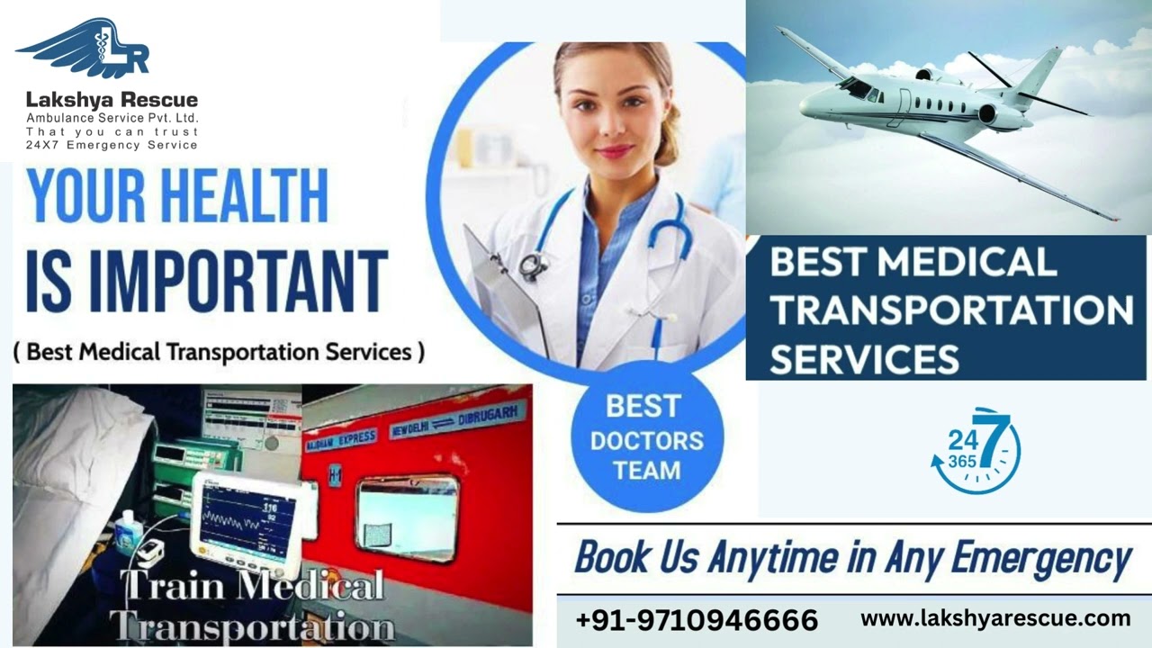 Best Air & Train Ambulance Services in Delhi