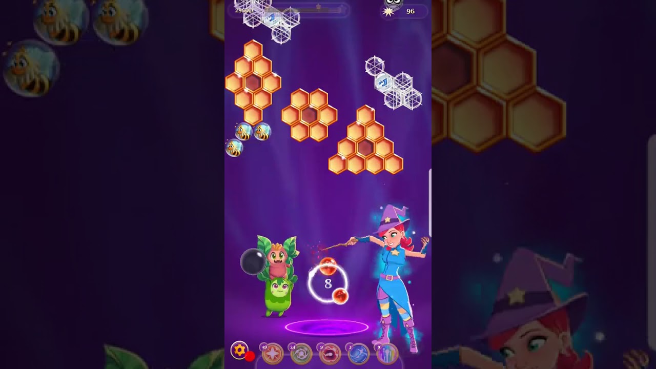 Bubble Witch 3 Level 1775 ~ one booster, no cats, no hats toy blast mod apk revdl