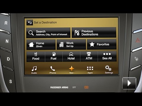 SYNC 3 Navigation Overview Lincoln How To Video