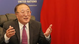 China's ambassador to the UN takes questions
