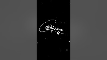 Best signature style video | Design your name | Signature idea for C | Calligraphy | Autograph |
