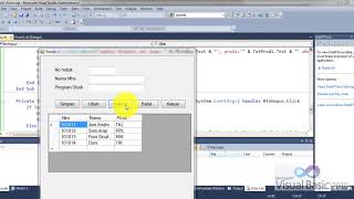 Delete Database Ms Access dengan Visual Basic 2010 - Part 4