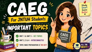 CAEG Important Topics for JNTUH Students | Engineering Graphics Exam Preparation Guide