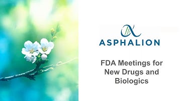 FDA Regulatory Affairs Webinar - Asphalion