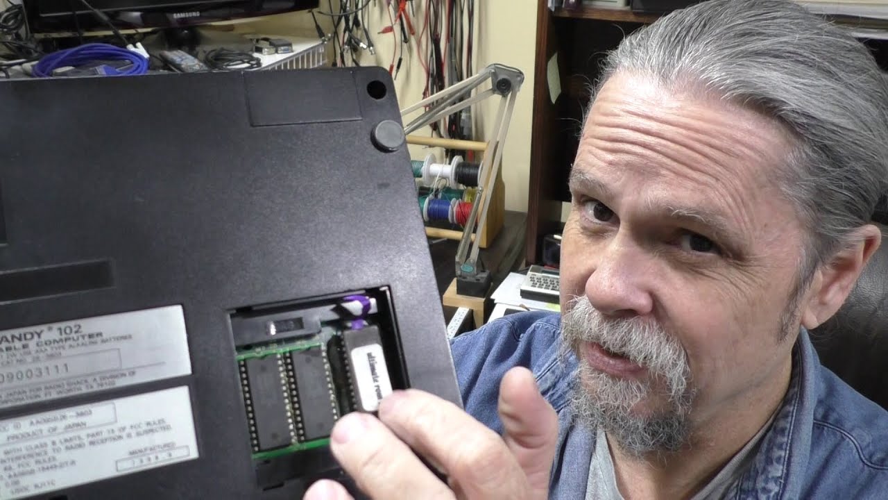 Dodgy Bodgy – Fixing up a TRS-80 Model 102 with a few questionable vintage upgrades.