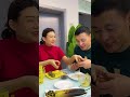 Funny husband and wife yummy food eating challenge 