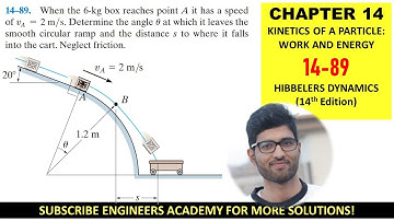 14-89 Kinetics of Particle: Conservation of Energy Chapter 14: Hibbeler Dynamics | Engineers Academy