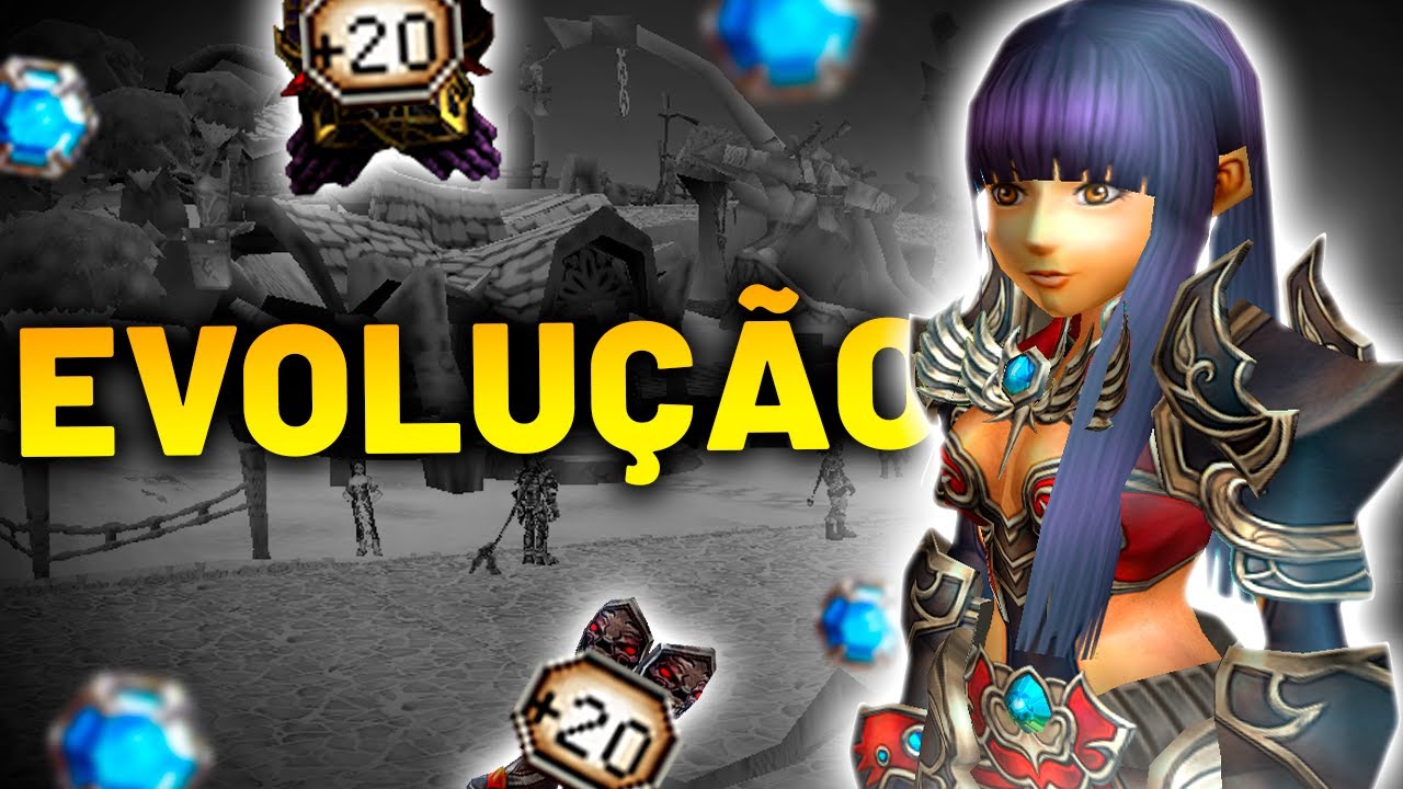 Itens +20! Evolução da Arqueira no Priston Tale
