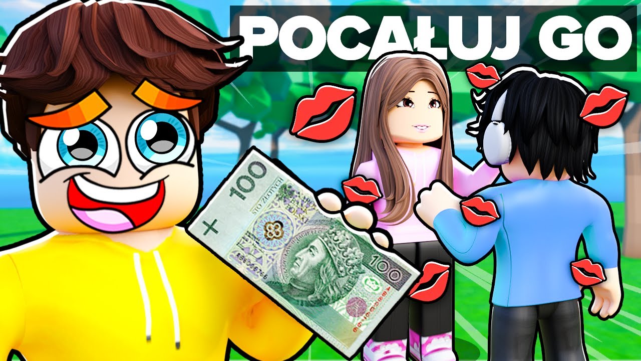 PŁACĘ MOJEJ DZIEWCZYNIE 100 ZŁ za KAŻDE ZADANIE w ROBLOX! 🥰