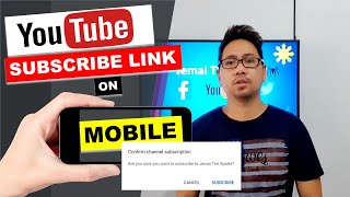 How To Make A Youtube Subscribe Link Using Smartphone